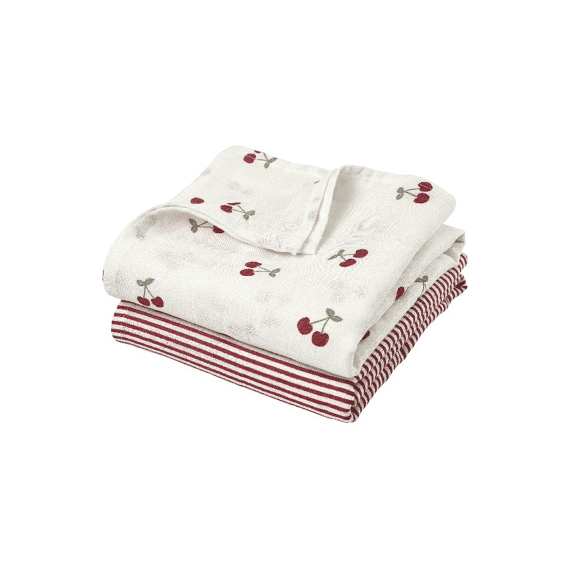 Meyco Swaddle Tetra 120x120 2-pack Girly Garden