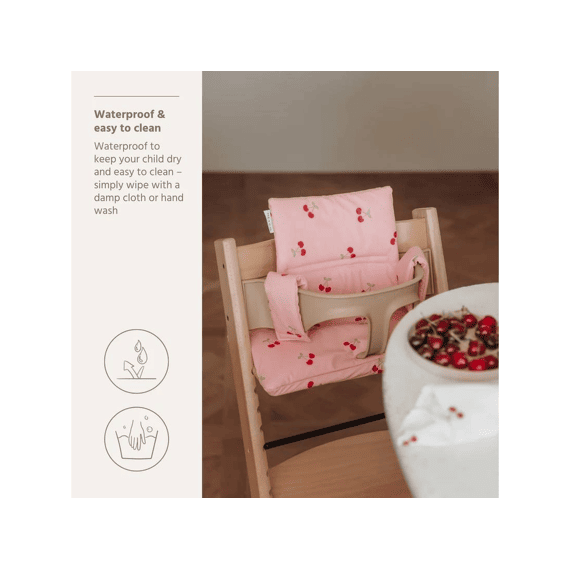 Meyco Stoelverleiner Pvc Meeigroeistoel Cherry Soft Rose