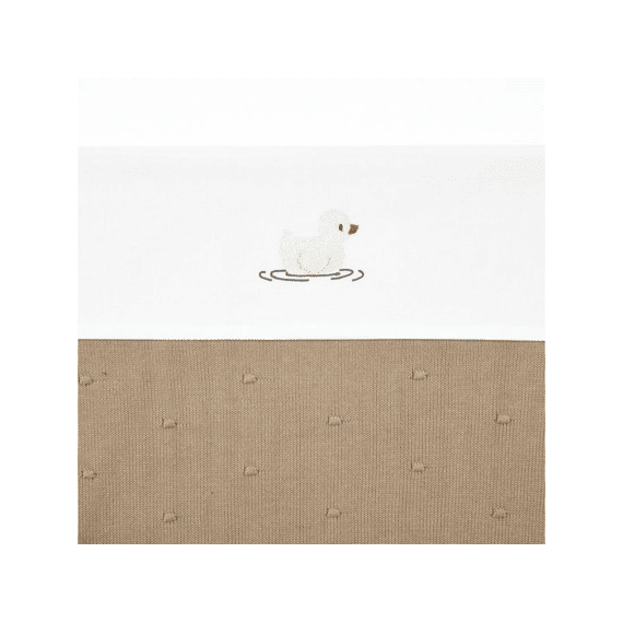 Laken Wieg 75x100 Duck Borduur