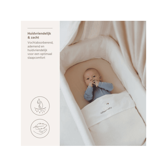 Laken Bed 100x150 Duck Borduur
