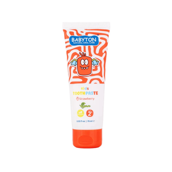 Tandpasta Kids 2+ Met Fluoride Aardbei 75 Ml