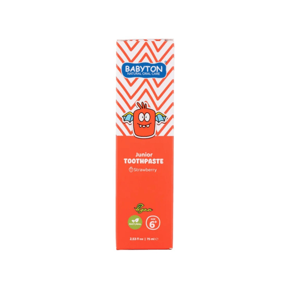 Tandpasta Junior 6+ Met Fluoride Aardbei 75 Ml