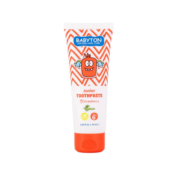 Tandpasta Junior 6+ Met Fluoride Aardbei 75 Ml