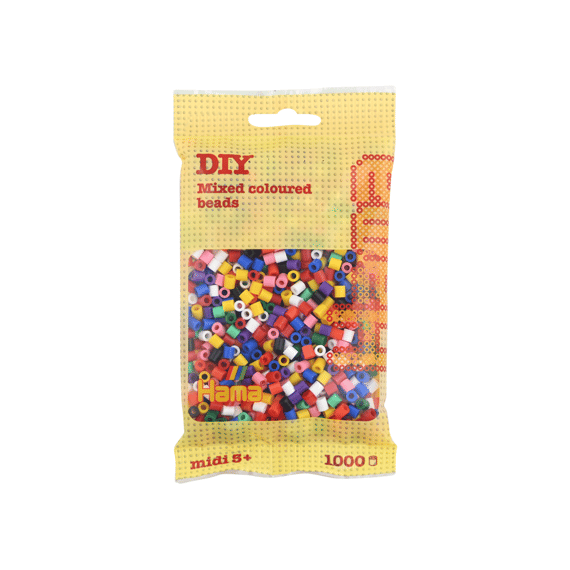 Hama Parels In Zakje 1000 Stuks Mix Bright