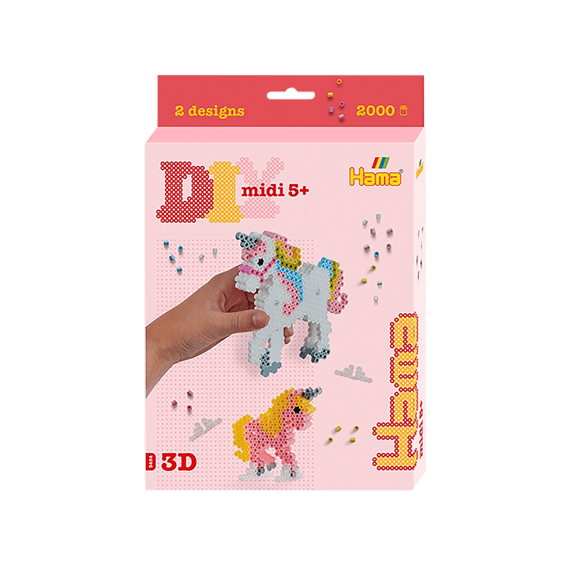 Hama Box Unicorns 2000 Stuks
