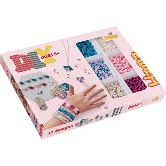 Hama Activity Box Wit Juwelen 2400 Stuks