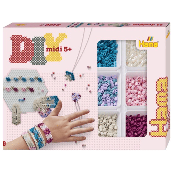 Hama Activity Box Wit Juwelen 2400 Stuks