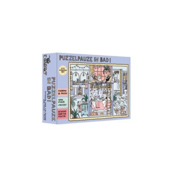Puzzelpauze In Bad