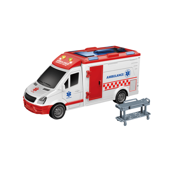 Best Luck Js126 Ambulance Met Licht En Muziek 1:16