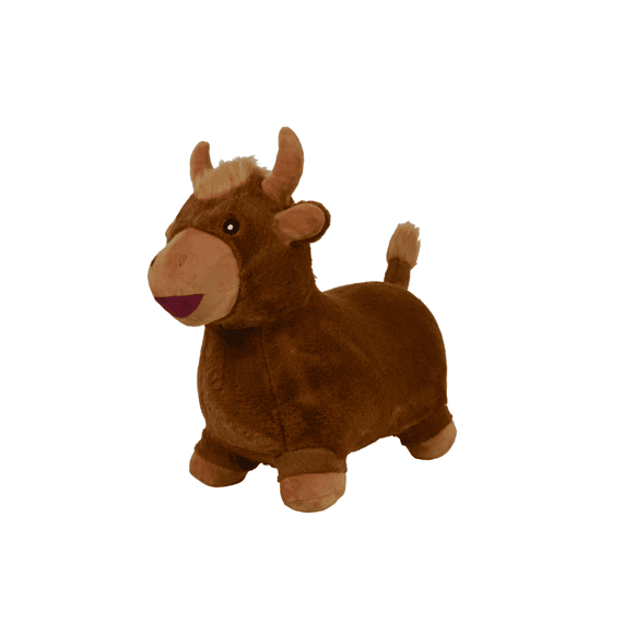 Grandstep Gs015-12 Springdier Highland Koe Bruin Met Geluid