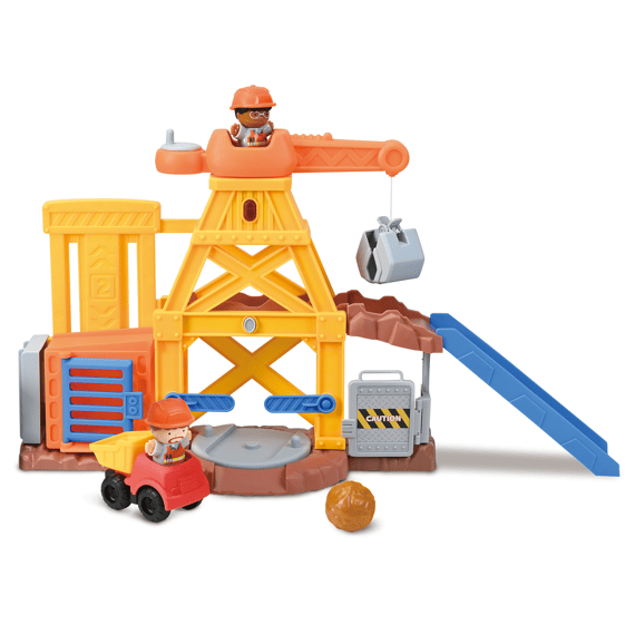 Playgo 4364 Bouwplaats 8 Stuks