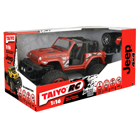 Toy Shock 160030a R/c Jeep Wrangler 4wd 1:16