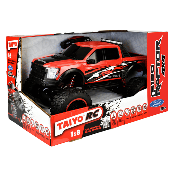 Toy Shock 080032a R/c Raptor F150 Rood 1:8