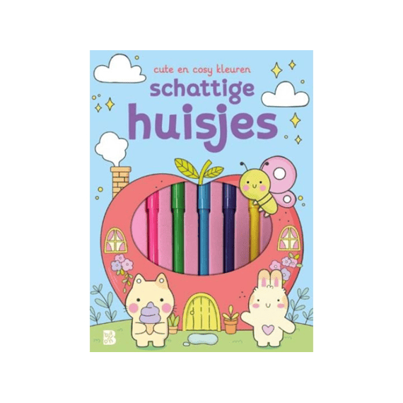 Kleurboek Cute En Cosy Schattige Huisjes