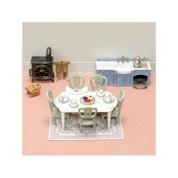 Sylvanian Families Elegante Eetkamer Set