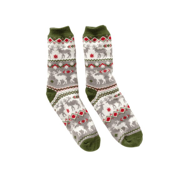 Dutch Decor Huissokken Winter Wonder Adult Size Bronze Green
