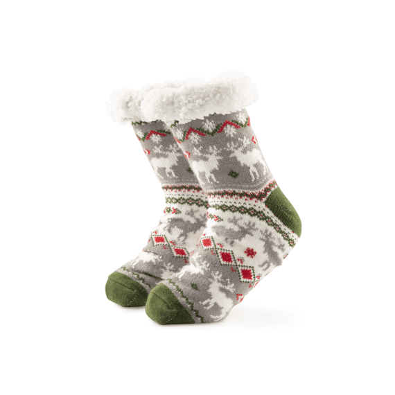 Dutch Decor Huissokken Winter Wonder Adult Size Bronze Green