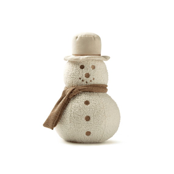 Dutch Decor Sierkussen Snowman 37x21,5x21 Cm Snow White