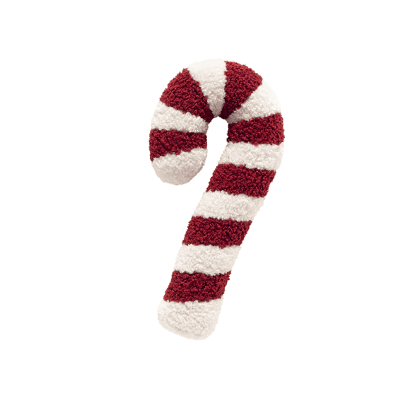 Dutch Decor Sierkussen Candy Cane 48x24 Cm Pompeian Red