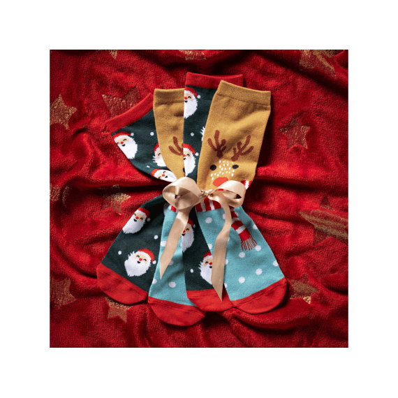 Dutch Decor Geschenktas Rudolf And Santa Giftset Adult Size Assorti