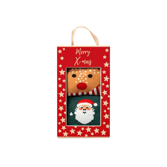 Dutch Decor Geschenktas Rudolf And Santa Giftset Adult Size Assorti