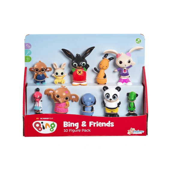 Bing En Vriendjes Speelfiguren 10-pack