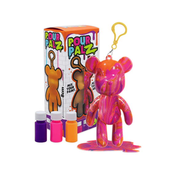 Toy Monster Pour Palz Sleutelhanger Mini Beer Assortiment