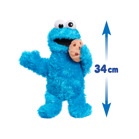 Just Play Sesamstraat Nom Nom Cookiemonster