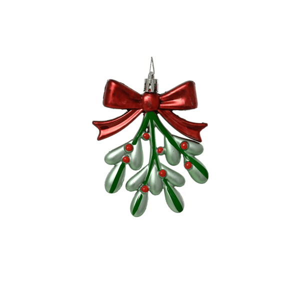 Beeldjes Polystyreen L1.5-w8.4-h.9.8cm Groen/rood