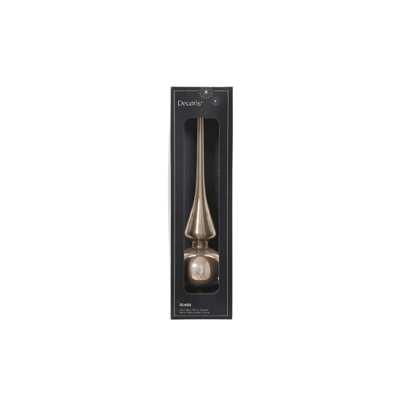 Piek Glas Emaille Dia6xh26cm Smokey Parel