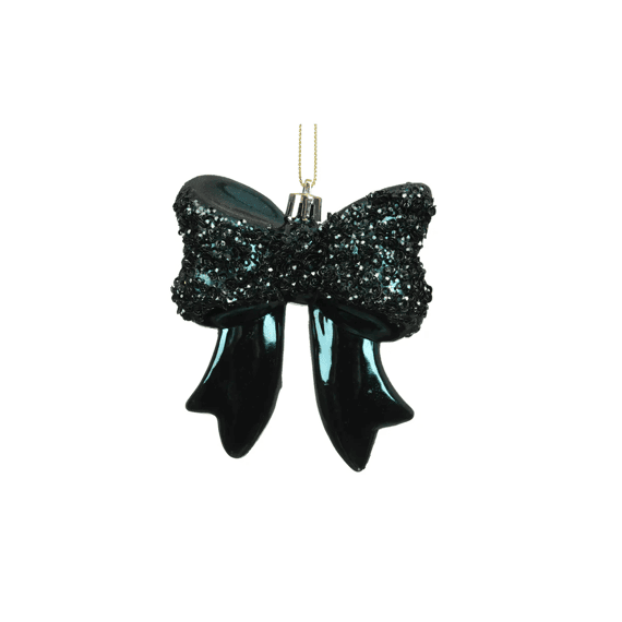 Strik Polystyreen Shiny-glitter L8.7-w3.4-h9.8cm Emerald