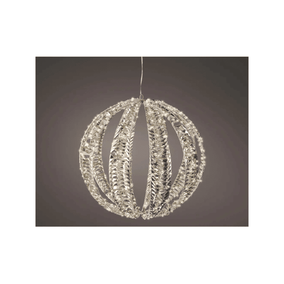 Micro Led Bal Pet Flashing Effect Buiten D.50cm Goud/warm Wit