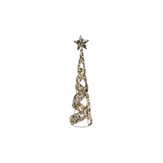 Micro Led Cone Pet Flashing Effect Buiten D.20-h80cm Goud/warm Wit