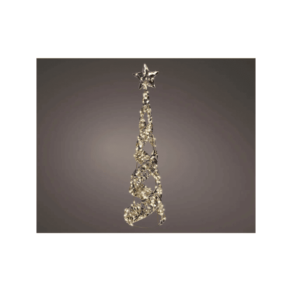 Micro Led Cone Pet Flashing Effect Buiten D.20-h80cm Goud/warm Wit