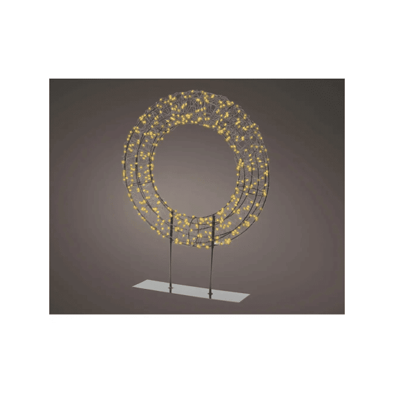 Micro Led Tafellamp Metaal Steady Buiten L7-w38-h51cm Zwart/klassiek Warm
