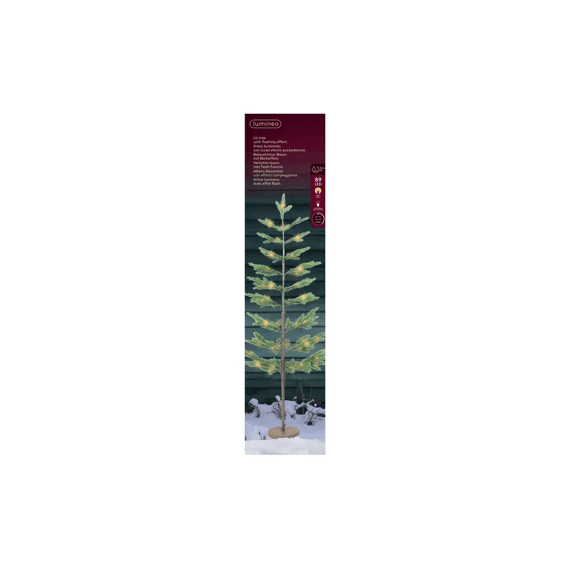 Led Boom Ijzer Flashing Effect Buiten D.50-h150cm Groen/soft Gold