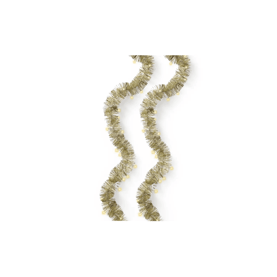 Led Slinger Twinkle Buiten L895cm Zilver/goud/soft Gold
