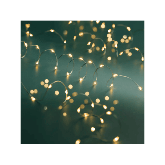 Micro Led Verlichting Vast Buiten 17.95m Zilver/klassiek Warm