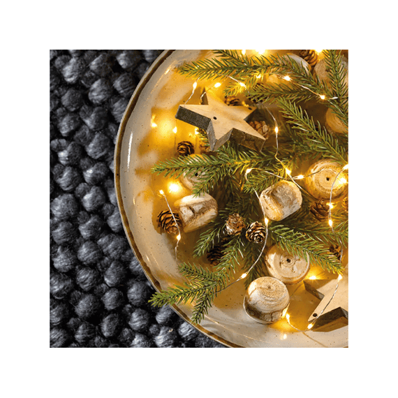 Micro Led Verlichting Vast Buiten 17.95m Zilver/warm Wit
