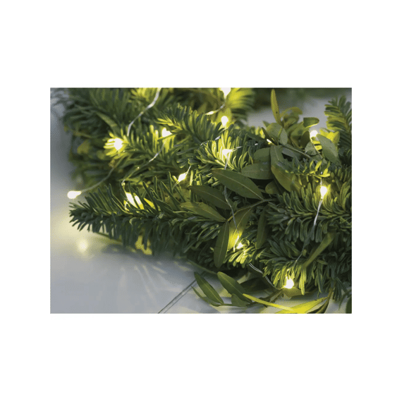 Micro Led Verlichting Vast Buiten 17.95m Zilver/warm Wit