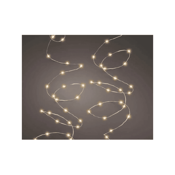 Micro Led Verlcihting Vast Buiten 11.95m Zilver/klassiek Warm