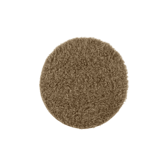 Kleed Polyester Dia38-h1cm Rookgrijs