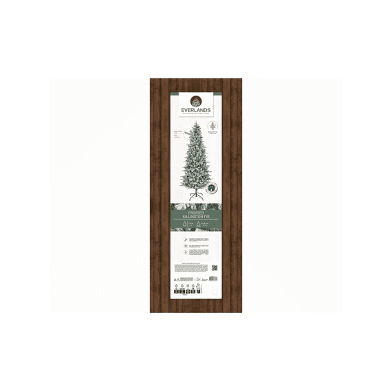 Kerstboom Killington Frosted Dia93-h180cm Groen/wit
