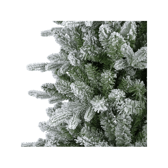Kerstboom Killington Frosted Dia93-h180cm Groen/wit