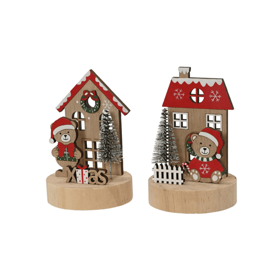 Beer Triplex Fsc Mix 70% Dia8-h12cm Bruin/kleur(en) 2 Assortiment