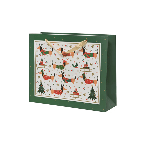 Giftbag Papier Dachshund Fsc Mix Credit