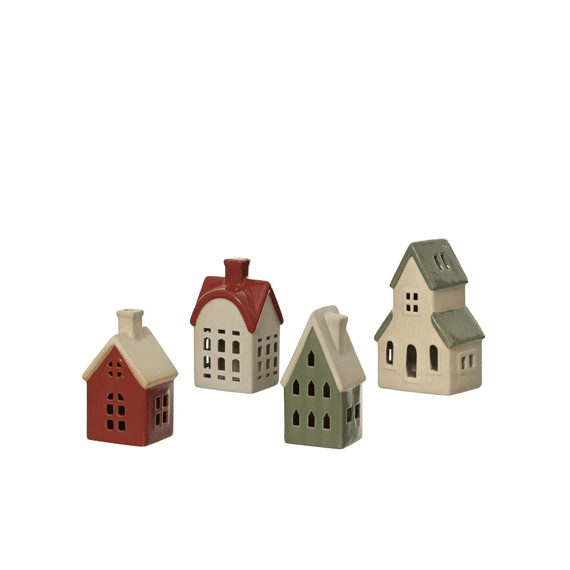 Huis Keramiek House 4 Assortiment