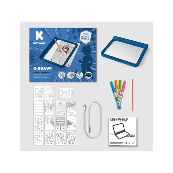 Kidywolf Kidydraw Pro Mobiele Tekentablet Manga