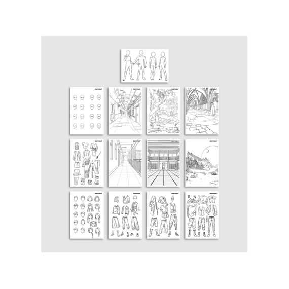 Kidywolf Kidydraw Pro Mobiele Tekentablet Manga