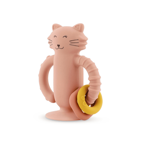 Trixie Siliconen Sensorisch Speelgoed met Zuignap - Mrs. Cat